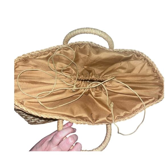 NWT Fashion Style Drawstring Tote – 18"x12" – Canvas Closure - Picture 6 of 7